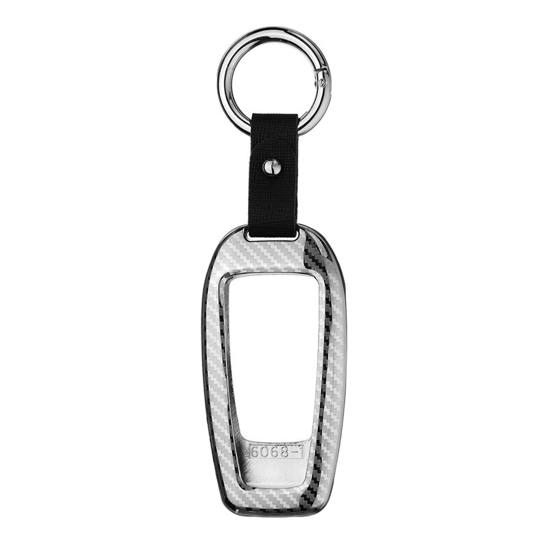 Zinc Alloy Remote Key Fob Cover Shell Case For Toyota Camry Prado C-Hr: Silver