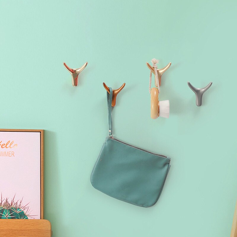 JD Zink-legierung nordisch Zauberstab Haken KleiderbüGel kleider Haken Mantel Tasche Hütte Hängen Haken Schlecht Küche Kleidung Gestelle mit Schrauben