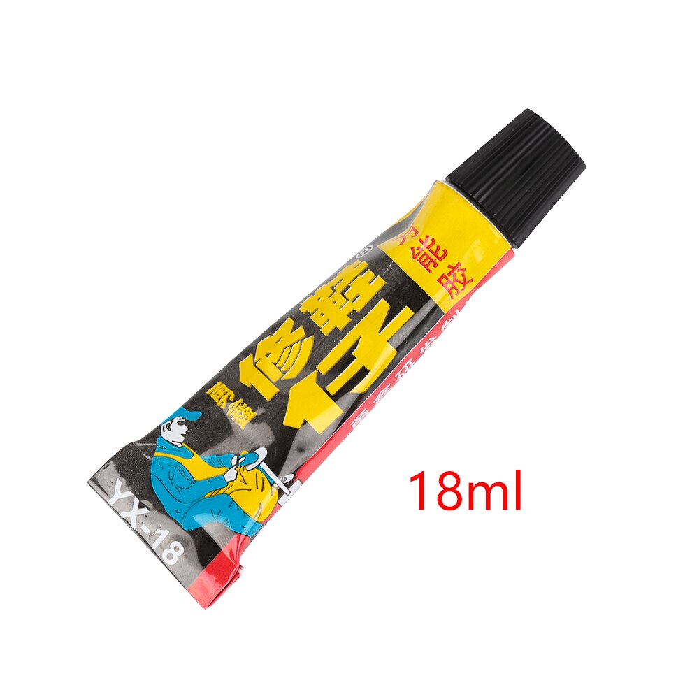 1pc 18ml super klæbende reparation lim sko læder gummi kanvas stærk binding hardware sealers hjem forbedring forsyninger