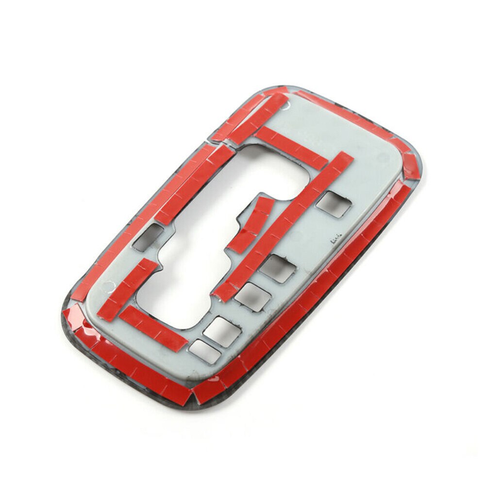 Kulfiber gearskifte panel ramme dekoration cover trim til jeep wrangler jk + dekorere charmerende luksus levende