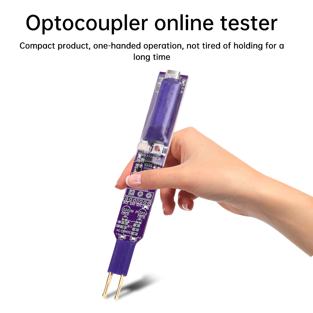 Probador de optoacoplador, herramienta de detección de prueba de optoacoplador, módulo de prueba en línea, herramienta de reparación electrónica de optoacoplador