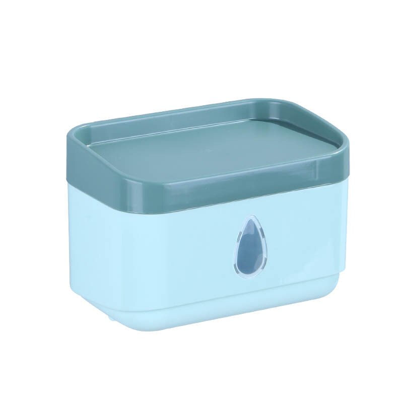 Toilet Plastic Tissue Box Household Punch-free Roll Paper Box Bathroom Wall-mounted Toilet Paper Storage Rack Kitchen Items