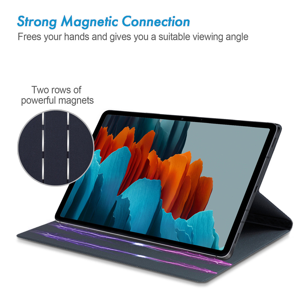 Funda magnética para Samsung Galaxy Tab S10 Plus, funda con soporte para S9FE, encendido y apagado automático para Galaxy Tab S9 Ultra con portalápices