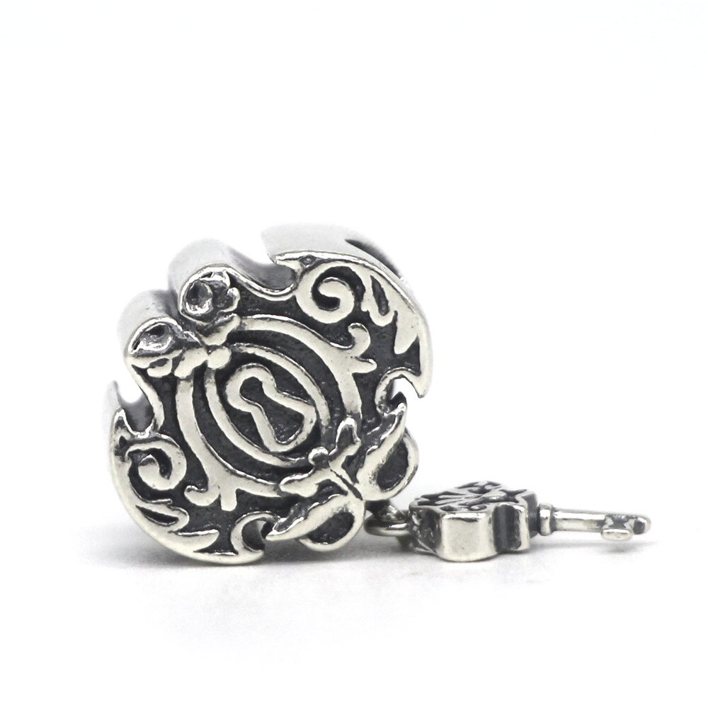 Eusense Charm 925 Sterling Zilver Kraal Charms Geschikt voor Europese Armband Ketting Sieraden Cadeau, Sterling zilver, Zirkonia