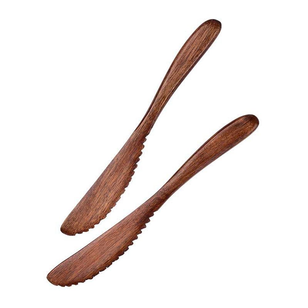 Wooden Marmalade Knife Butter Spreader Dinner Tabeware With Thick Handle Cutter Toast Bread Knife Kichen Tool