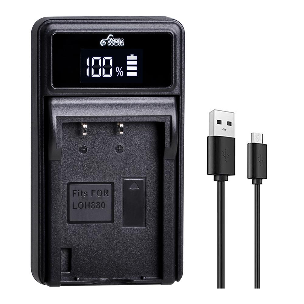 950 mah r -ig7 rigg 7 fjernkontrollbatteri og ledet lader til logitech harmoni en , 900, 720, 850, 880, 885, 890 pro , h880: 1 lader