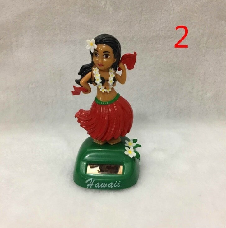 Car Mobile Solar Dance Hawaii Miss Animal Swing Animation Bubble Dancing Car Zt040732 / v055
