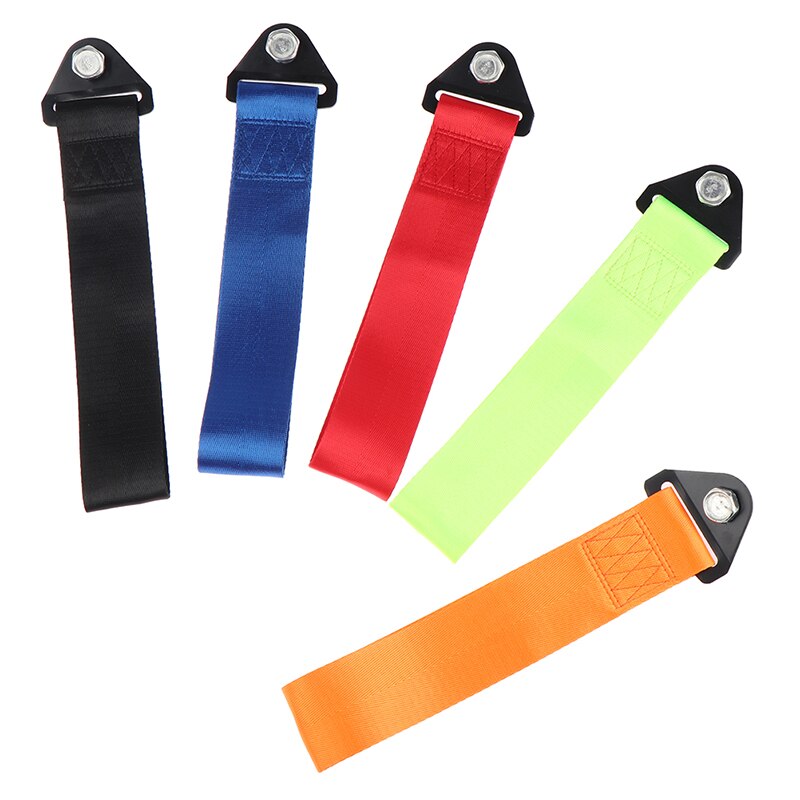 1pc Universal Towing Rope High Strength Nylon Trailer Tow Eye Strap Tow Strap