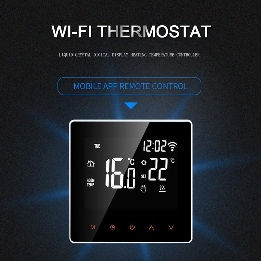ME81H 3A Thermostaat Touch Temperatuurregelaar Elektrische Vloerverwarming Thermostaat Smart Kamerthermostaat