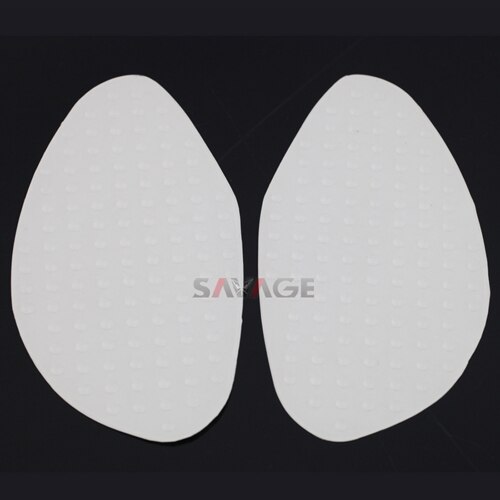 KYN voor Honda CBR600RR 2013 2014 2015 2016 2017 2018 2019 Motorfiets Transparant 3M Gas Tank Pad Anti-slip Stickers Zijbrandstof Gas Grip Sticker Protector (Wit