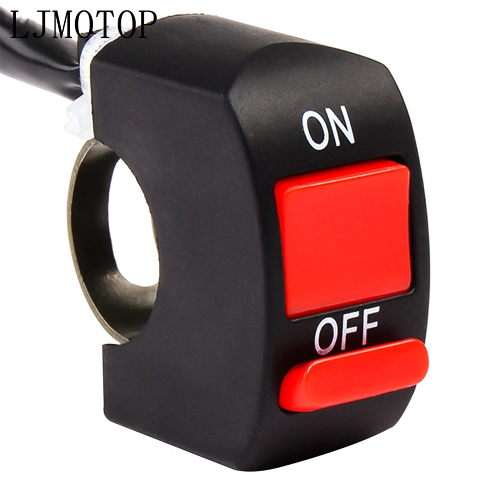 Interruptores universales para manillar de motocicleta, botón de encendido y apagado, para Ducati HYPERMOTARD 796 MONSTER S2R 800 821 797 MONSTER