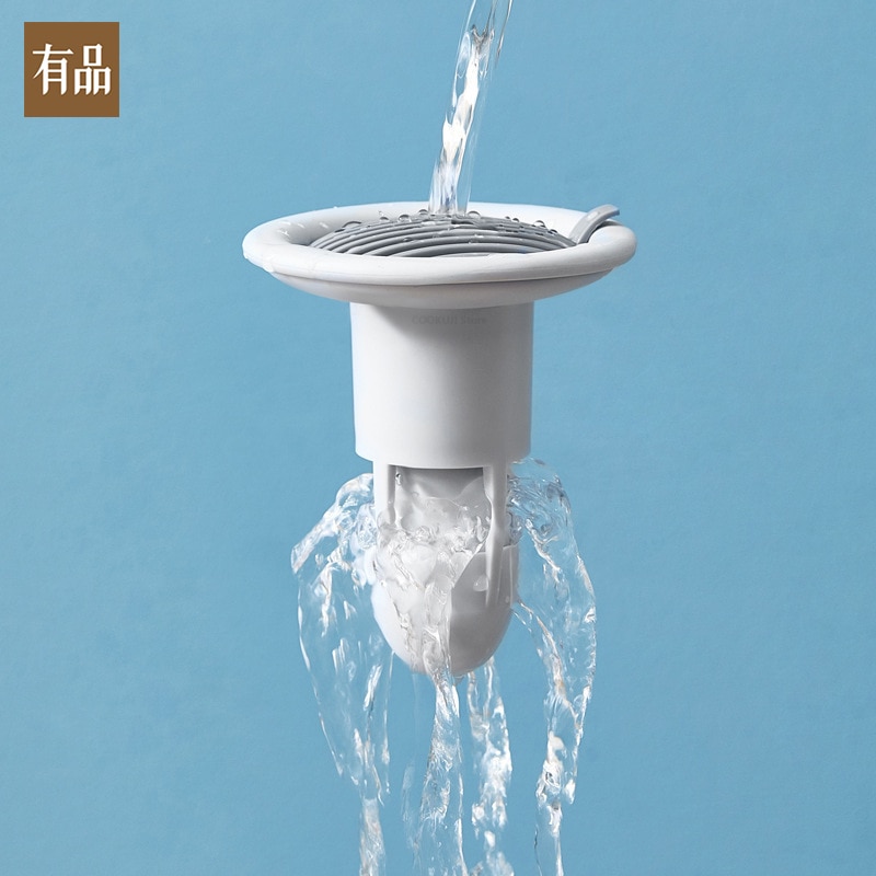 Xiaomi baie canal scurgere chiuveta sita de par dop filtru autocolant consumabile de bucatarie sita anti-blocare deodorant
