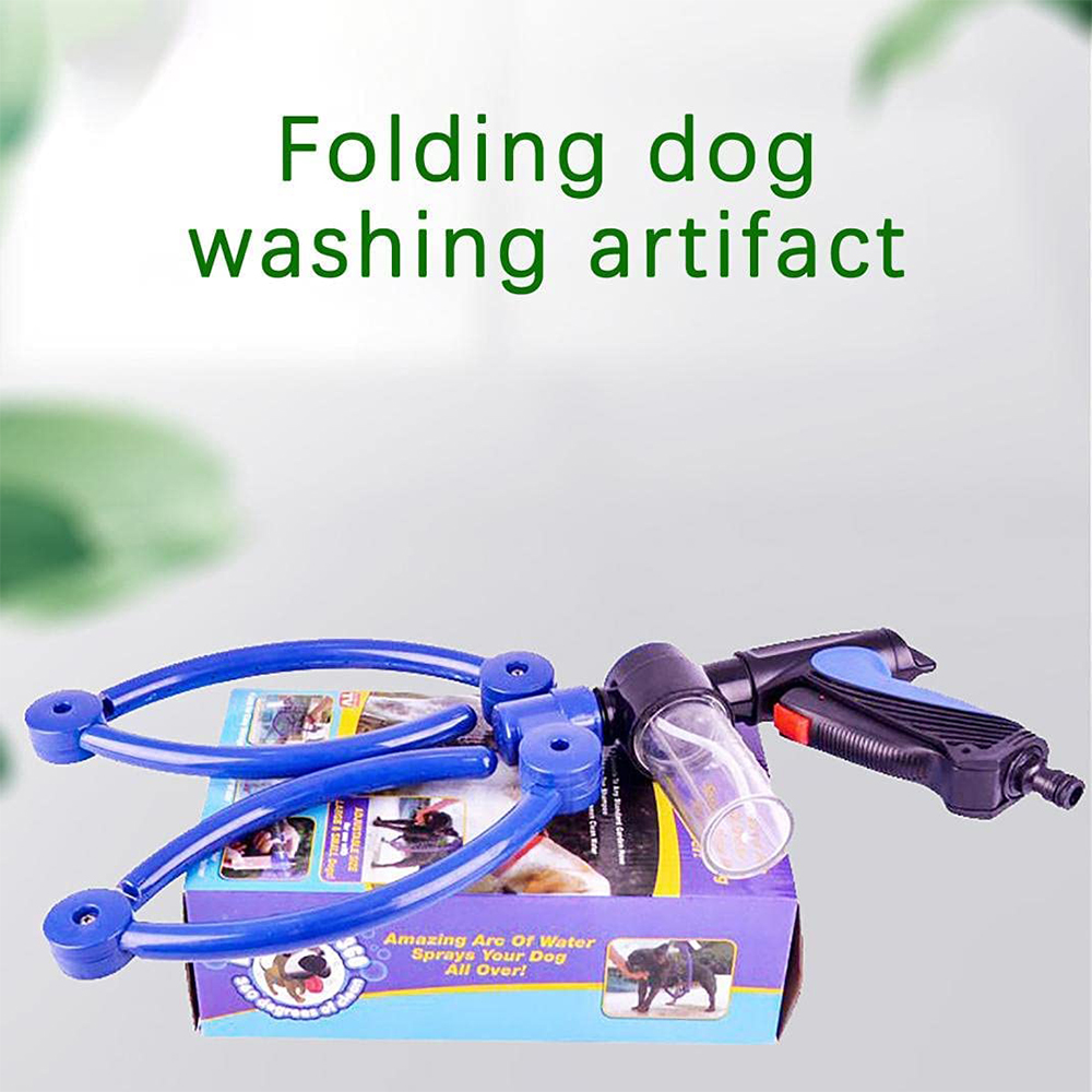 Pet Hond Kat Douche Tool 360 Wassen Sproeiers Ring-Vormige Quick Bad Schoonmaken Wassen Bad Sproeiers Dierbenodigdheden Baden tool