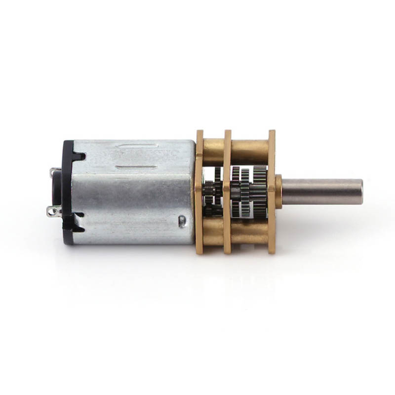 Mini motor eléctrico de engranaje de metal DC 3V/6V/12V con motores de CC reductores de engranajes velocidad de 10-4000RPM