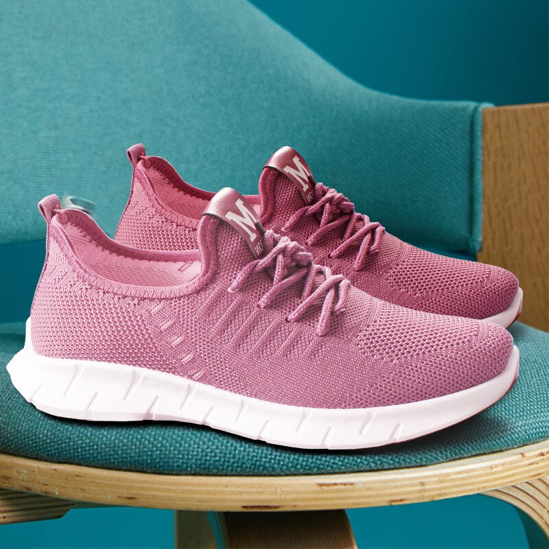 sports shoes spring mesh women shoes comfortable mother shoes soft sole womens running sneakers zapatos de mujer