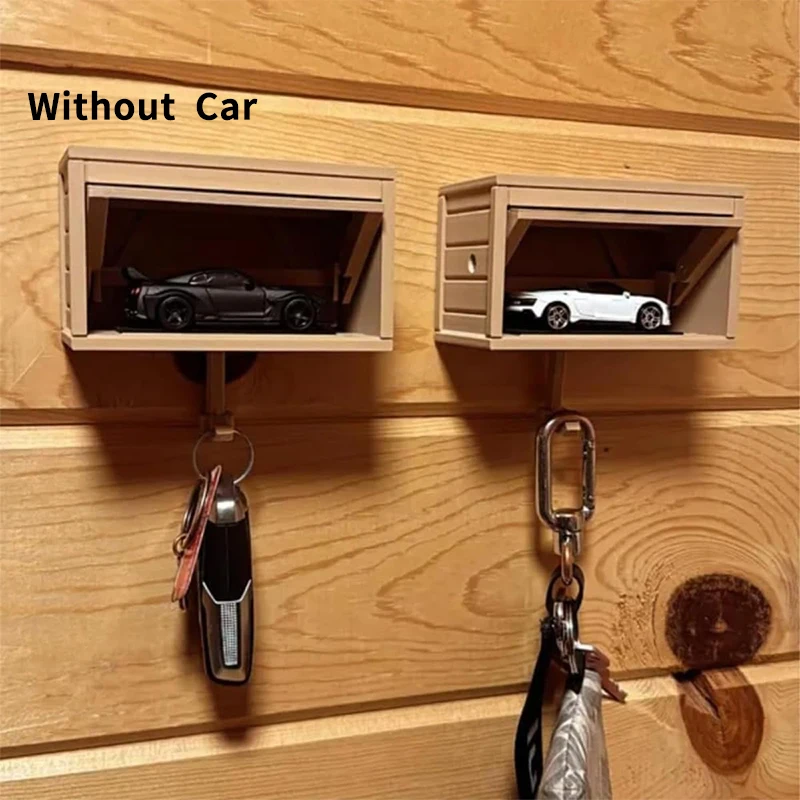Auto Garage Schlüsselanhänger Türöffnung Wandbehang Schlüsselhalter 3D-gedruckter Schlüsselaufbewahrung Wandmontage Einfach zu installierender Eingangsschlüsselhalter