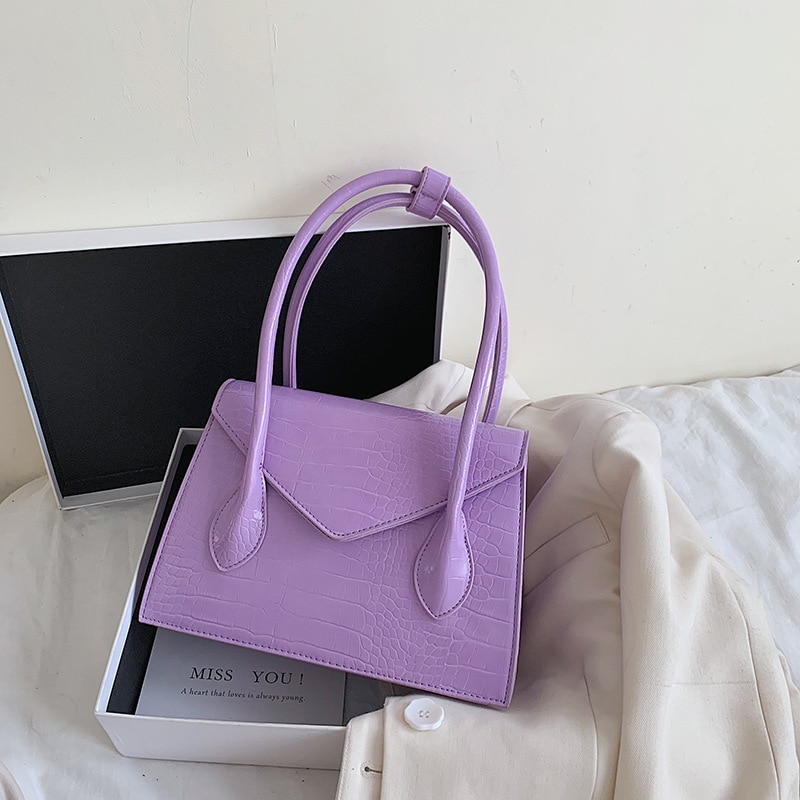 Crossbodytassen met krokodillenmotief voor dames, dameshandtas van pu-leer, avondtassen van merk sac a main