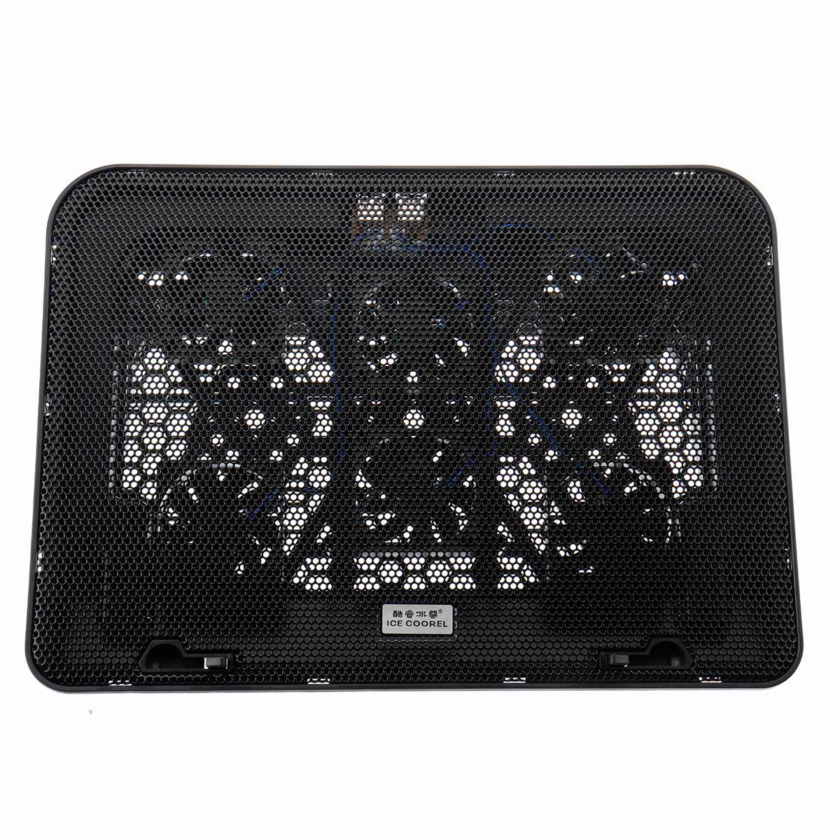 LEORY USB Port 6 Cooling Fans Laptop Cooler Notebook Adjustable Angle Stand Holder Dual USB Ports Laptop Cooler home use