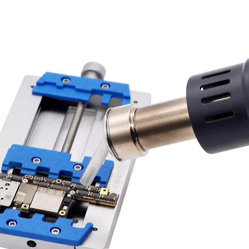 -6Pcs Quick 861DW Air Station Resisting Nozzles 3/4/6/8/10/12mm Nozzle Sleeve for PCB Microscope Soldering Repair