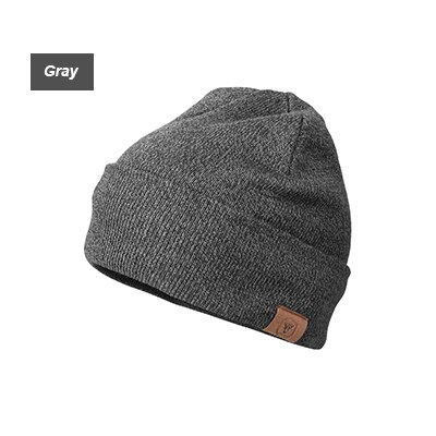 Ozero Winter Hoeden Running Caps Gebreide Hoeden Outdoor Sport Snowboarden Cap Winter Winddicht Dikke Warme Running Cap Ski Hoeden 001: Gray