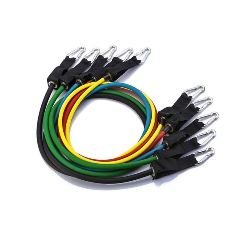 Resistance Bands Workout Pull up Exercise Set Door Anchor Stretch Elastic Bands for Fitness Gym Boxing Muscle Training Equipment: 5 Ropes