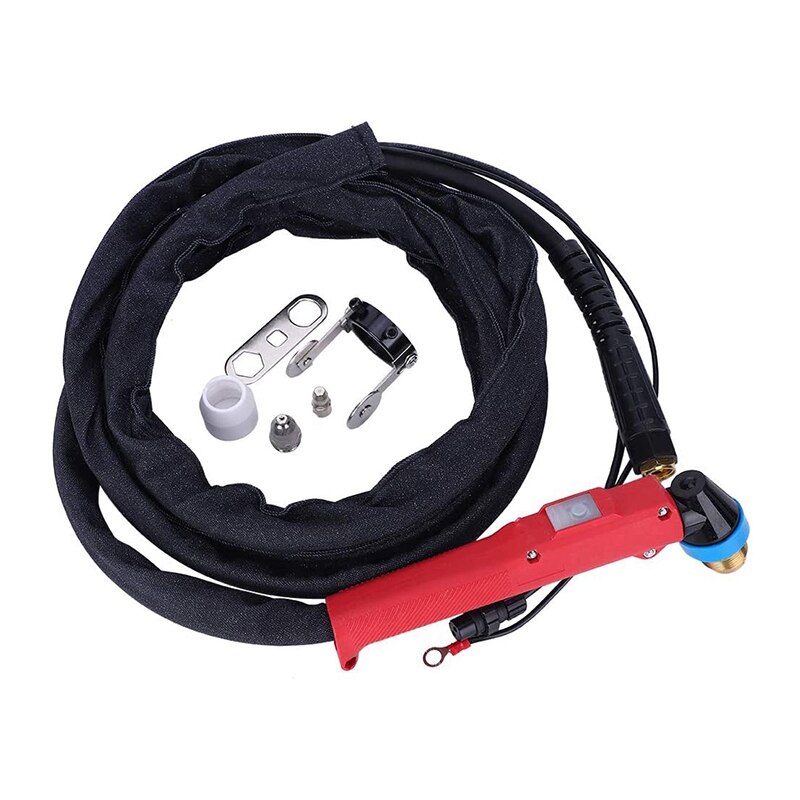 P80 palnik plazmowy narzędzia wycinarka plazmowa akcesoria robić LGK60 LGK80 LGK100 (czerwony P80-2.5M (stopy)) CNIM gorący: Default Title