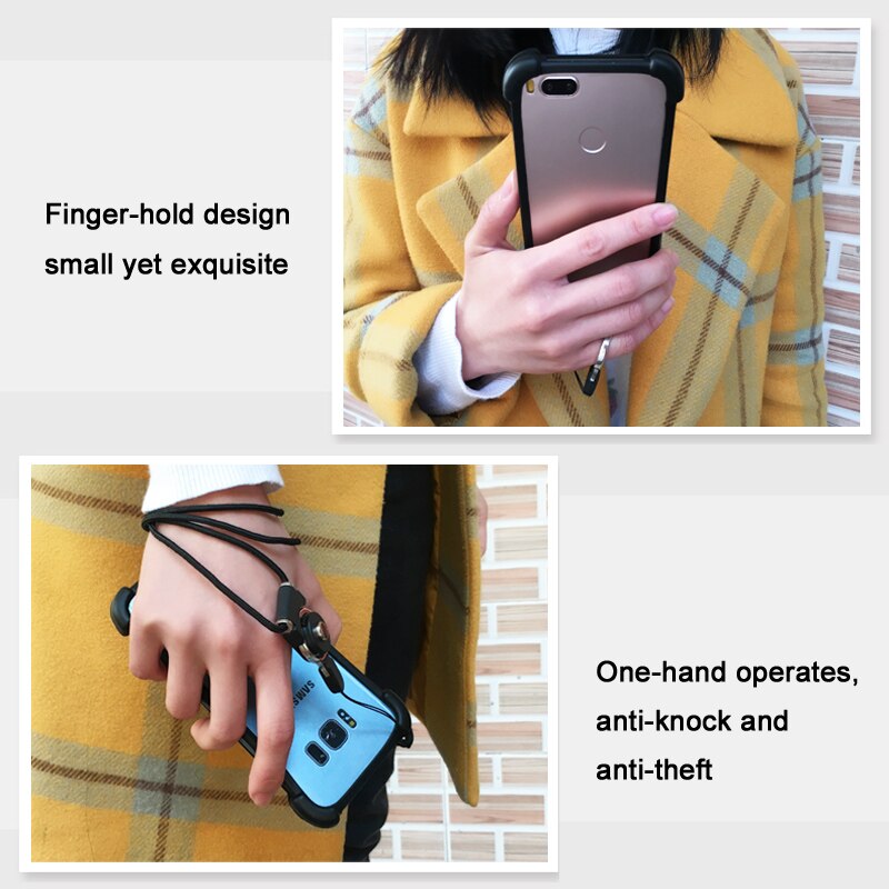 For Sharp Android One S3 Case Universal Silicon Case For Sharp AQUOS sense basic cover Ropes For Sharp AQUOS R/R2 compact case