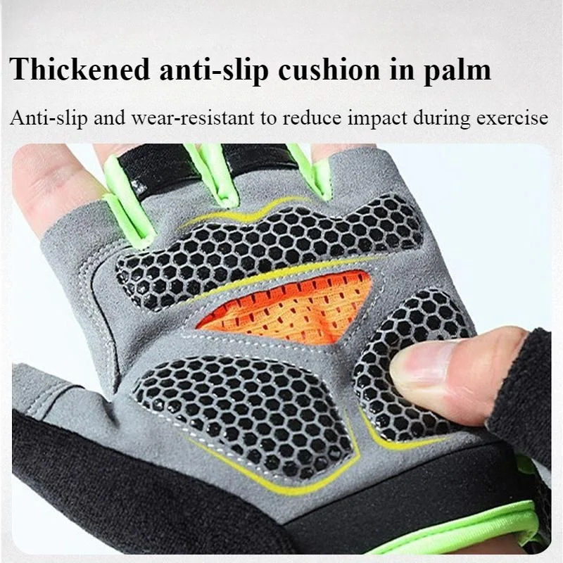 Boxhandschuhe für Männer und Frauen, fingerlos, Radfahren, Motorradfahrer, MTB, Fahrradhandschuhe, Fitnessstudio, Yoga, Fitness, Training, Übung, Fäustling, elastisch