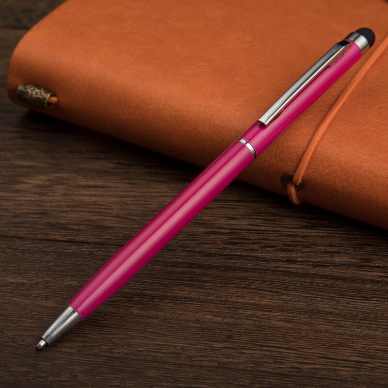 1.0mm Multi-color Metal Small Gaoshi Ballpoint Pen Touch Screen Capacitive Pen 142mm Pen For Students Writing