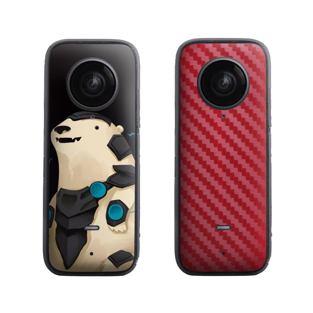 Sunnylife Insta360 Eine X2 PVC Aufkleber Combo Schutzhülle Film Scratch-proof Decals Abnehmbare Haut für Insta360 Eine X2 Zubehör: combo 5