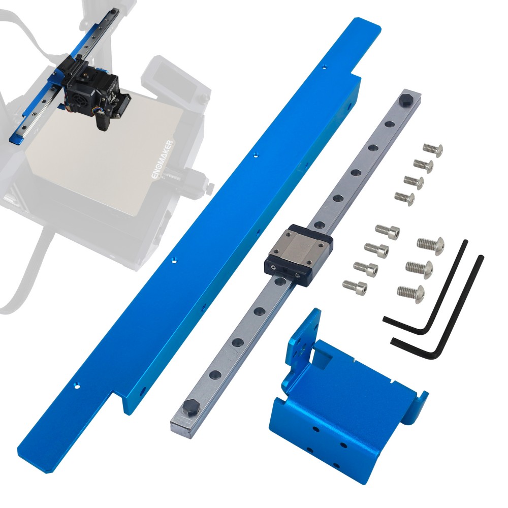 Hochpräzises Aktualisierung-Linearschienen-Bausatz Ender-3 S1 Profi Z-Achse X-Achse Linearführungskit für Ender-3 S1/Ender-3 S1 Profi 3D-Drucker: Grau