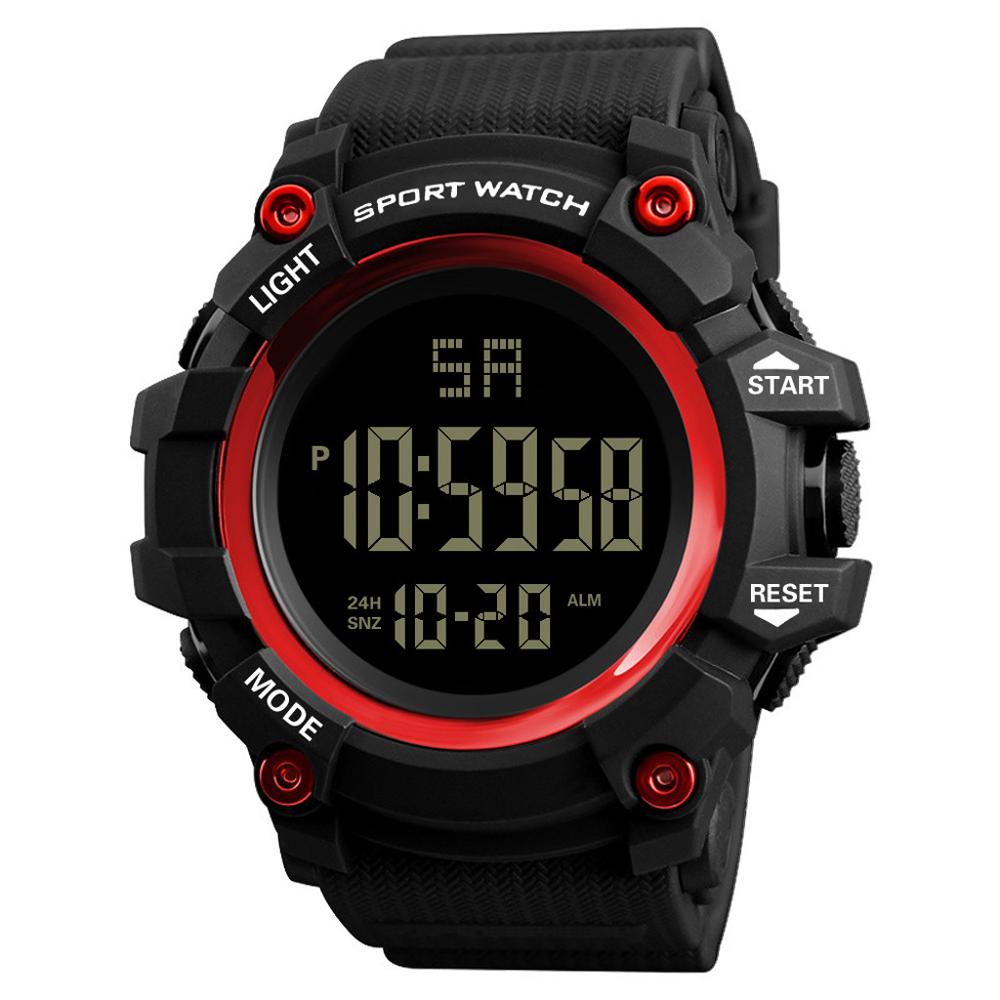Casual Mannen Horloges Digitale Multifunctionele 30M Sport Waterdicht Mode Elektronische Klok Horloge Relogio F4: D