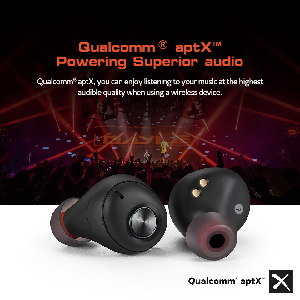 Alien-auriculares inalámbricos Secret Predator Pro Aptx, cascos con cable, Bluetooth, micrófono CVC8.0, 80 horas de trabajo