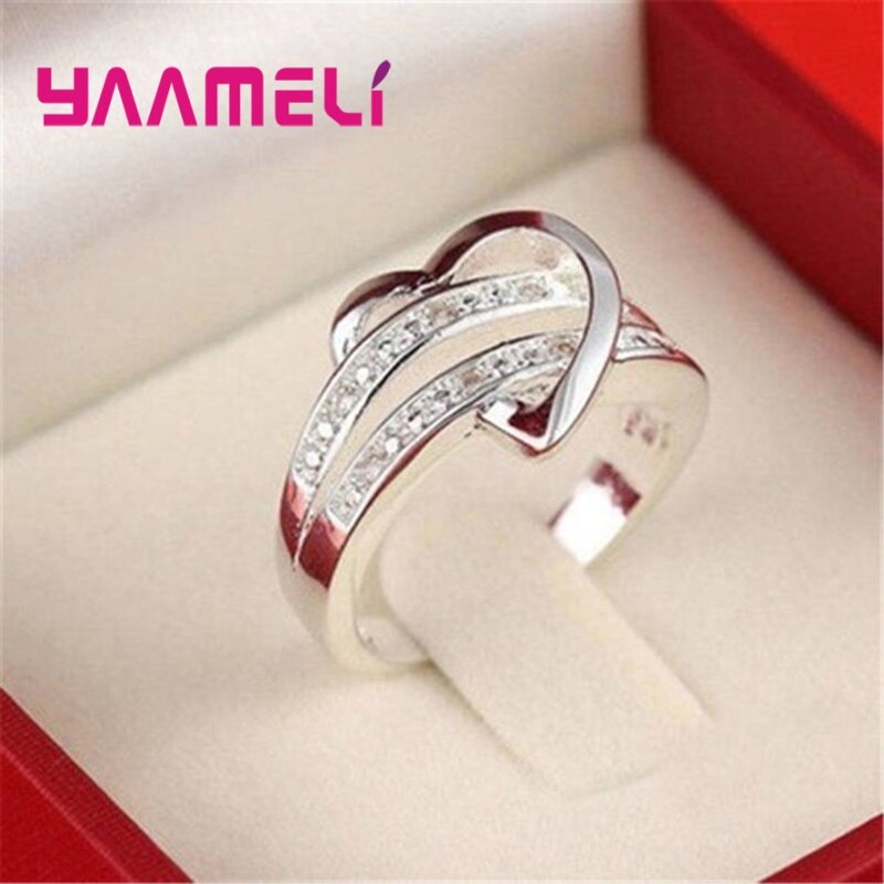 Bagues en argent Sterling 925 pour femmes, bijoux de fiançailles, zircone cubique Simple, de mariage