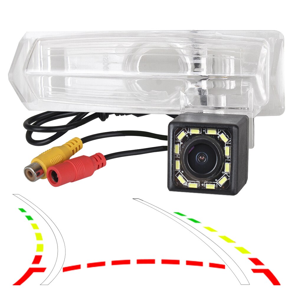 ZIQIAO for Lexus RX ES RX300 RX330 RX350 ES300 ES330 Toyota Aurion Camry Dynamic Trajectory Tracks Rear View Camera HS125: 12 LED dynamic track