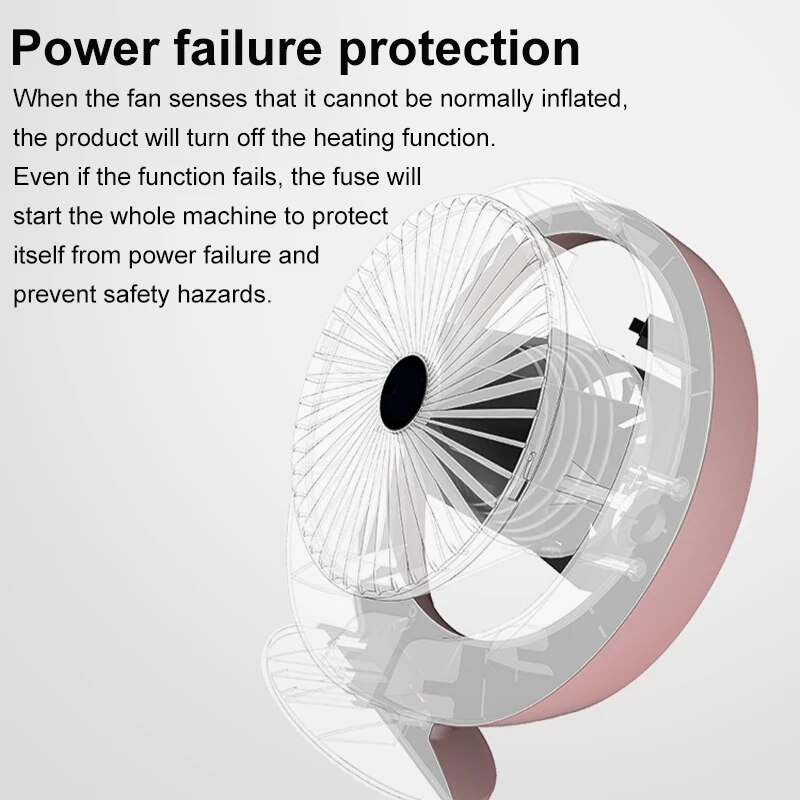 Mini Heater Household Small Desktop Electric Heater Office Desktop Fast Heat Tool Life Small Home Appliances