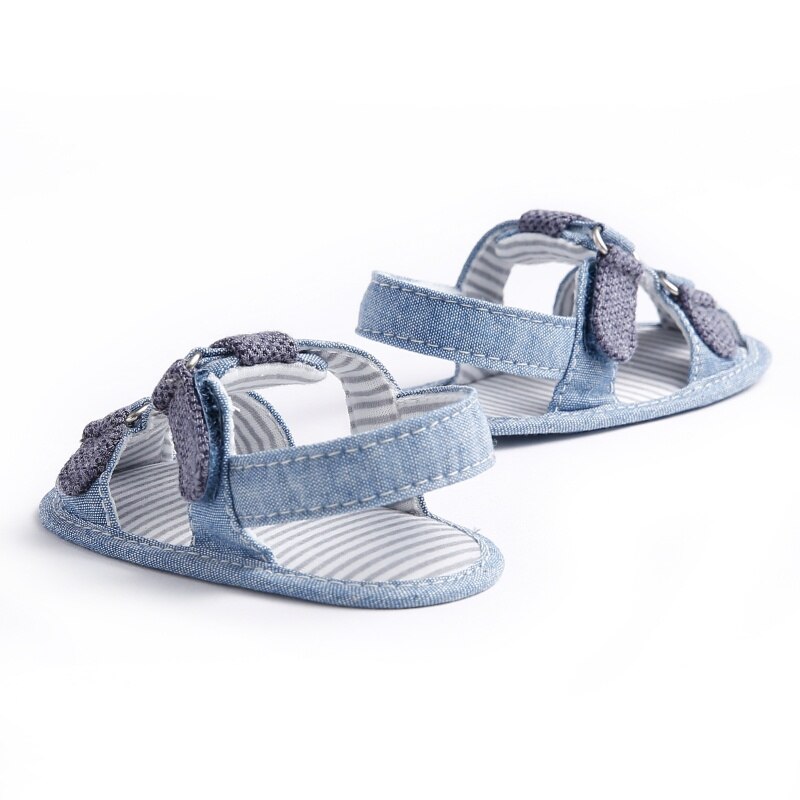 Summer baby girl sandals Shoes Denim Closed Toe