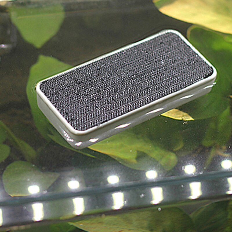 Aquarium Fish Glass Tank Algae Scraper Cleaner Floating Magnetic Clean Brush