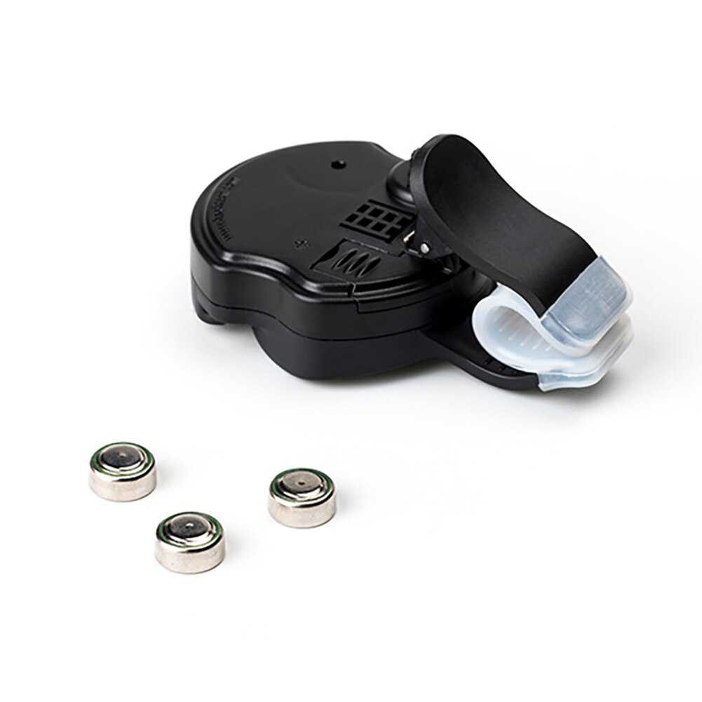 1pc elektronische beetmelders met led-lampjes voor vissen, visbeetmelders met geluidswaarschuwing en led-lampjes, clip op hengel voor kamperen in de buitenlucht