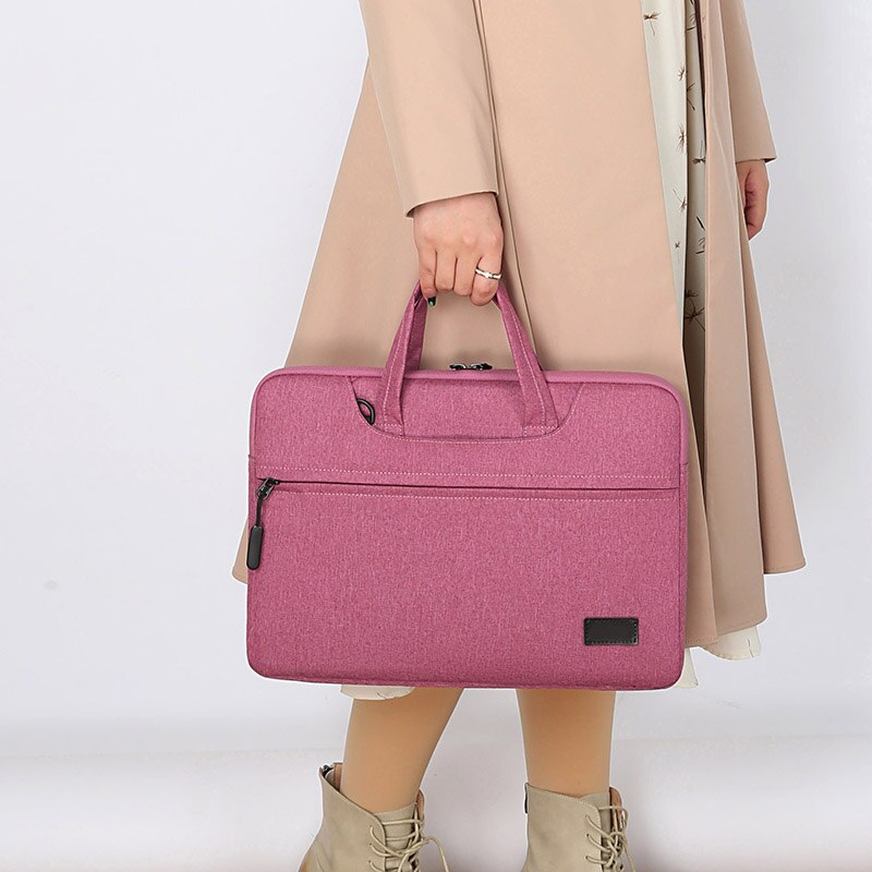 AOTTLA Handbag 16 Inch Laptop Bag Large Capacity Men's Briefcase Classic Solid Color Women's Shoulder Bag Leisure Crossbody Bags