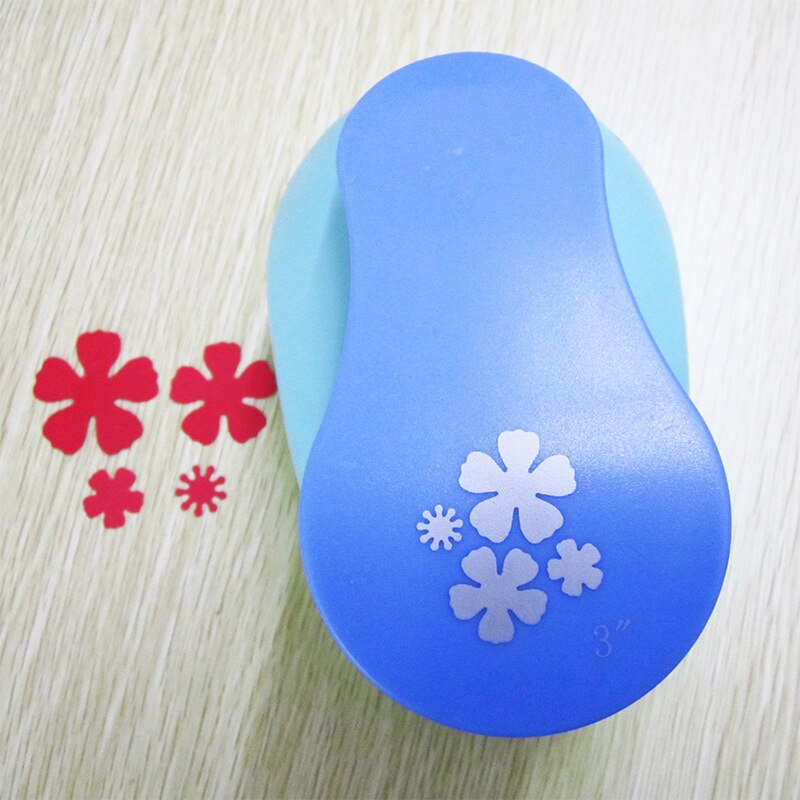 4-patterns Flower paper punch extra large scrapbooking Paper Craft Hole Punch Embossing: Default Title