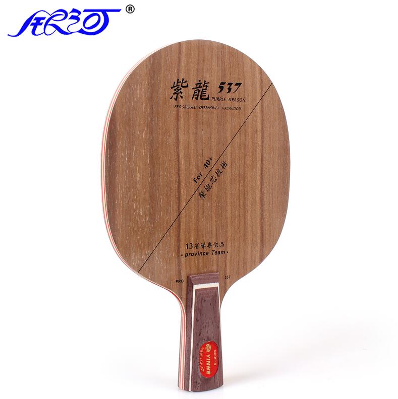 Yinhe Purple Dragon 537 PD/437 OFF lame de Tennis de Table pour raquette pour 40 + nouvelle balle de matériau