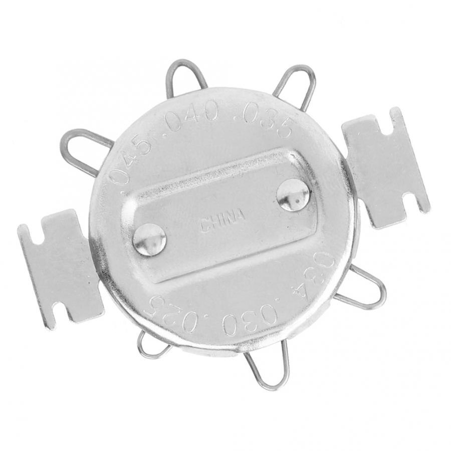 Gauge Spark Plug Gap Gauge Metric Inch Gapper Feeler Gap Adjustment Tool 90 Degree Right Angle Ruler