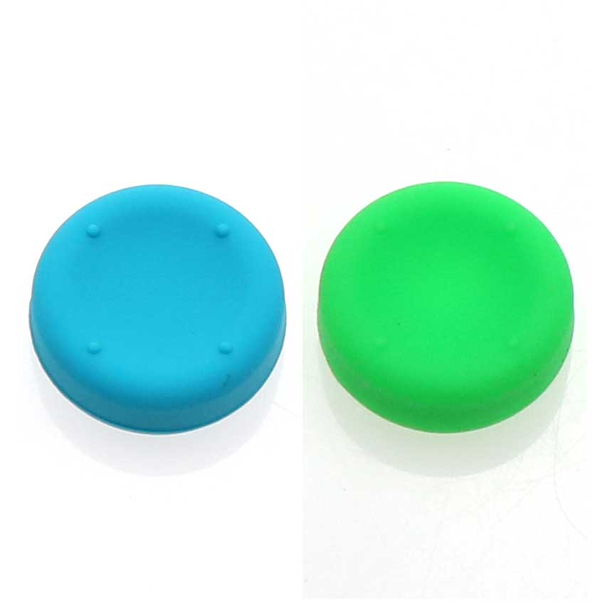 JCD 2PCS Silikon Analog Thumb-Stick Griffe Kappen für Nintend Schalter NS JoyCon Controller Sticks Haut Freude Con ThumbStick kappe: BD