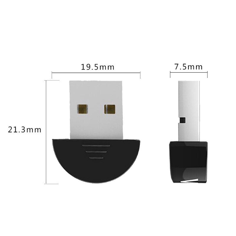 Usb bluetooth adapter mottaker  v5.0 til  ps4 datamaskin pc mus trådløs mini usb bluetooth dongle 5.0 til høyttaler musikk mottaker