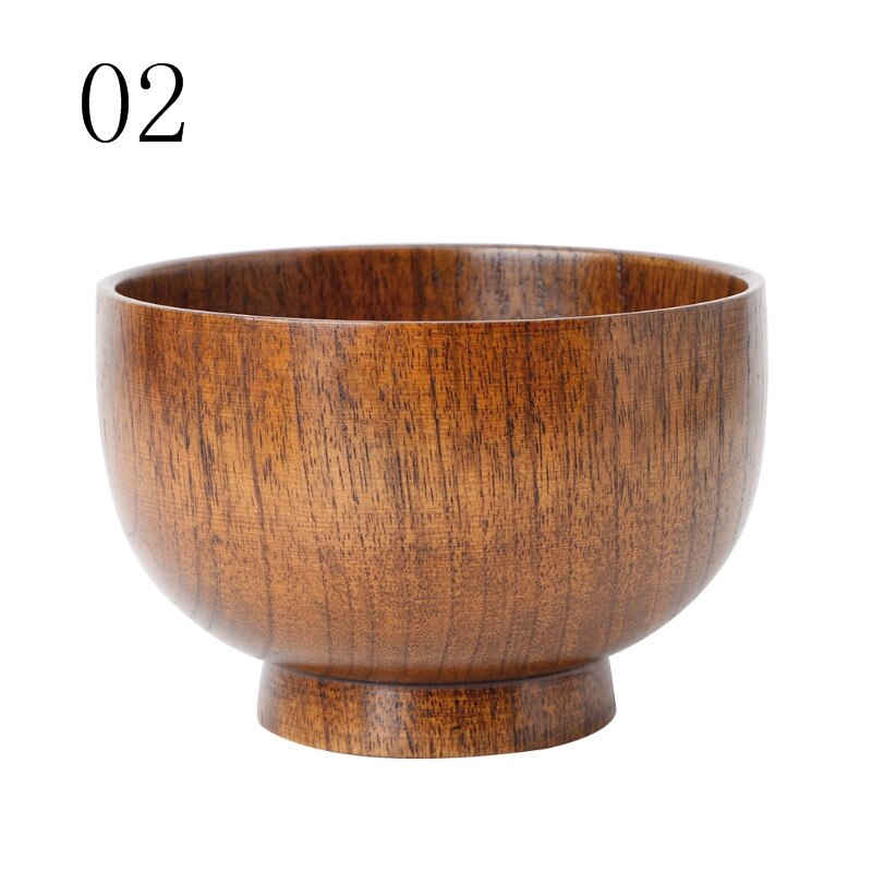 Jujube-cuenco de madera Natural para sopa y arroz, contenedor de comida, utensilio de cocina, vajilla,: 02