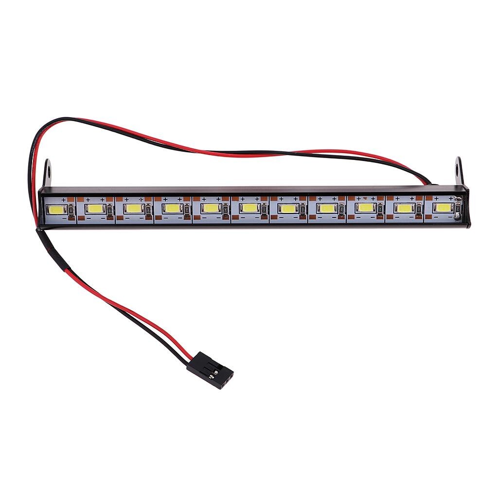 Wasserdichte, superhelle led-lichtleiste für scx 10 d90 rc crawler – diy-zubehör