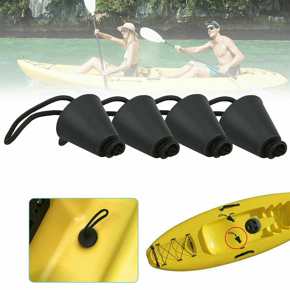 1 PC Universal Silicone Kayak Scupper Plug Kit - Kayak Canoe Drain Holes Stopper Bung Replacement Part for All Major Brands