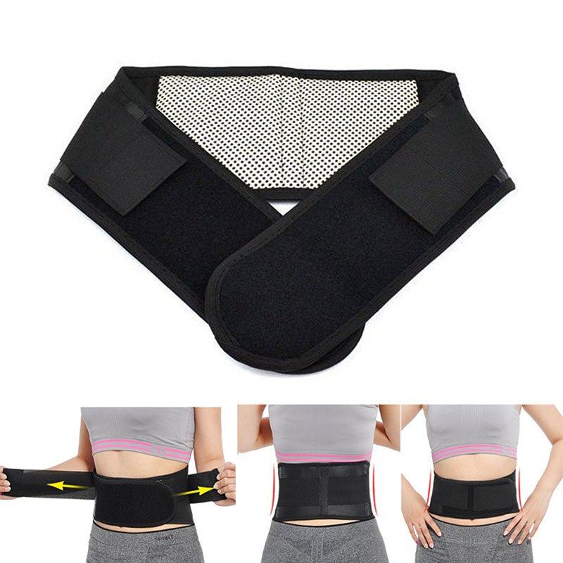 Self-heating Relieves Back Pain Belt Four Seasons Universal Belt with Magnet Stone JS26