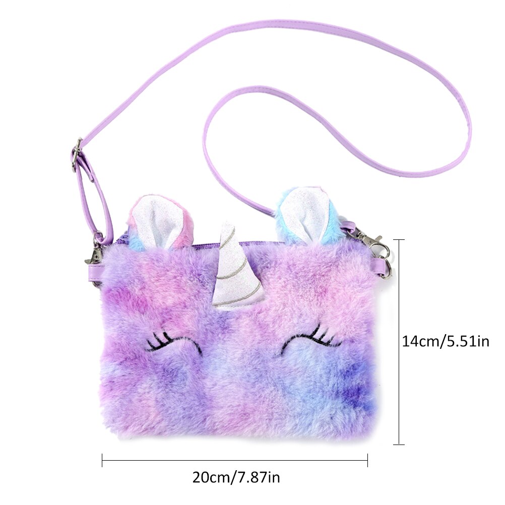 freundlicher Geldbörse Taschen Nette Einhorn Tiere Schulter Bote Taschen freundlicher Schlüssel Geldbörse Nette Prinzessin Mini Handtasche